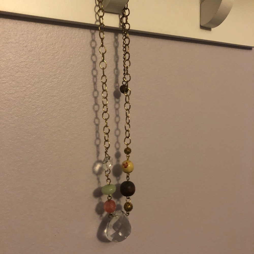 Statement Necklace with Various Beading